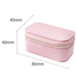 Mini PU Leather Jewelry Bag Portable Travel Jewelry Storage Box