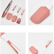 4pcs/set Mixing Scraper Cream Blade Silicone Food Clip Oil Brush Baking Tools