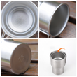 Folding Handle Stainless Steel Camping Cup