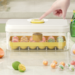 Ice Cube Tray with Lid and Bin