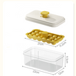 Ice Cube Tray with Lid and Bin