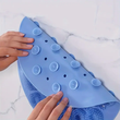 Suction Cup Hands Free Back Scrubber For Shower