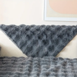 Imitation Fur Plush Sofa Cover Soft Sofa Slipcover