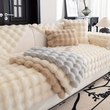 Imitation Fur Plush Sofa Cover Soft Sofa Slipcover
