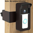 1pc Adjustable No-Drill Doorbell Bracket Doorbell Holder