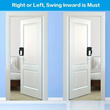 1pc Adjustable No-Drill Doorbell Bracket Doorbell Holder
