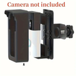 1pc Adjustable No-Drill Doorbell Bracket Doorbell Holder