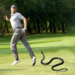 Snake Prank With String Clip Funny Large Realistic Rubber Snake