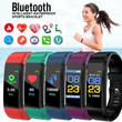 Heart Rate Blood Pressure Monitor Fitness Smart Bracelet Smartwatch