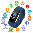 Heart Rate Blood Pressure Monitor Fitness Smart Bracelet Smartwatch
