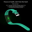Heart Rate Blood Pressure Monitor Fitness Smart Bracelet Smartwatch