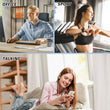 Wireless Bluetooth Headset Sports Running Binaural Hanging Neck Earphone