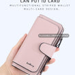 Women PU Leather 15 Card Holder Long Wallet
