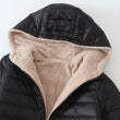 Women Parkas Winter Fleece Hooded Jackets
