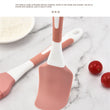 4pcs/set Mixing Scraper Cream Blade Silicone Food Clip Oil Brush Baking Tools