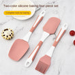 4pcs/set Mixing Scraper Cream Blade Silicone Food Clip Oil Brush Baking Tools