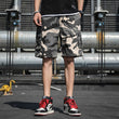 Men's Summer Outdoors Casual Camouflage Overalls Sport Shorts Pants