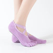 Women Yoga Anti-slip Socks Backless Silicone Non-slip Socks
