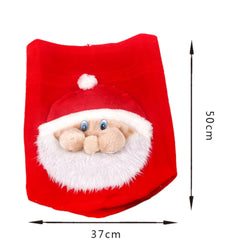 Xmas Present Sacks Drawstring Gift Bags
