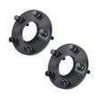 15mm Hubcentric Wheel Spacers & Bolts 72.6 5x120 PCD Black For BMW