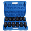 12pc 3/4 Inch Deep Impact Sockets Set Drive 6 point 24mm to 41mm