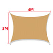 Waterproof Shade Sail Sun Canopy Patio Suncreen Awning Garden UV Block