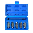 Drain Plug Key Set 6PCS Double Ended Oil Sump Axle Gearbox Drain Plug Tool