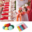 30 Packs of Crochet Hook Set Ergonomic Soft Handle Knitting Knitting Needles and Sewing Accessories