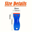Plastic Razor Blade Scrapers With 100pcs Replacement Blades