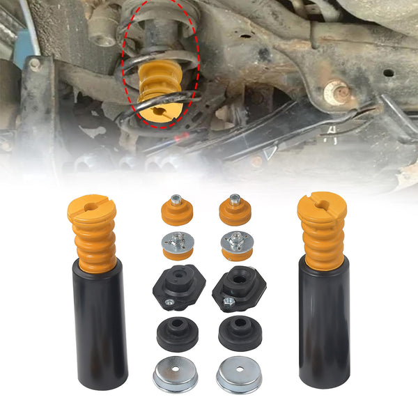 Rear Upper Lower Absorber Mounts & Bump Stops For BMW 1 3 Series E90 Kit Shock