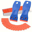 Plastic Razor Blade Scrapers With 100pcs Replacement Blades