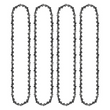 4Pcs 14 Inch Chainsaw Saw Chain Blade Pitch 3/8LP 0.050 Gauge