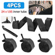 Inner Tube 24x1.95-2.125 Straight Schrader Valve Bicycle Bike Wheel Tyre