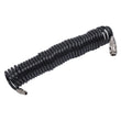 Heavy Duty 6M Air Line Airhose Coiled Compressor Tool 1/4" BSP 10KG/CM²