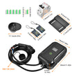 32A 7KW WIFI EV Charger Type 2 Electric Car Charging Station With 5M Cable