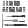 17pc Diesel Injector Seats Cutter Set Universal Tool Kit for BMW