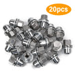 20x STAINLESS Alloy Wheel Nut For Land Rover L322 Discovery 3 4 5