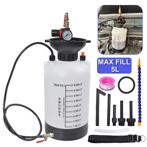 Portable Transmission Fluid Pump Kit 5L Car Fluid Pump Gearbox