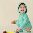 Kids Toddler One-piece Swimsuit with Sun Protection Hat