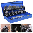 Metric Tap and Die Kit M3 M4 M5 M6 M8 M10 M12 Thread Cutter Tool Wrench