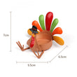 Sitting or Standing Metal Chick Candle Holder