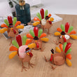 Sitting or Standing Metal Chick Candle Holder