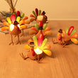 Sitting or Standing Metal Chick Candle Holder