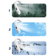 Bladeless Portable Folding Hanging Neck Fan Cooling Air Cooler Fan
