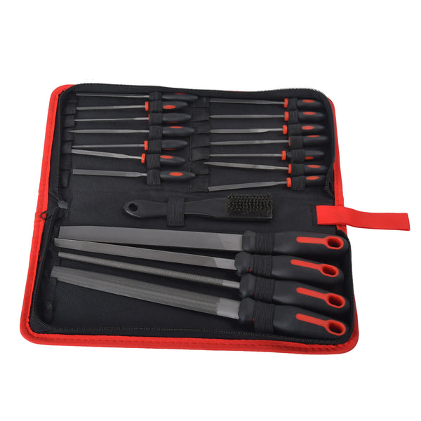 20Pcs/Set Metal File Professional Files Tools Premium Metal Files +storage bag