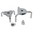 2PCS Oil Filter Wrench Set Adjustable 2 Way 3 Leg Oil & Fuel Filter