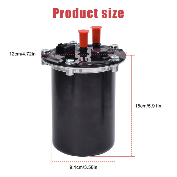 Fuel Filter with Housing for Vauxhall Movano Vivaro B