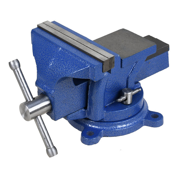 5" Heavy Duty Steel Bench Vise with Anvil Swivel