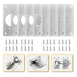 8X Hinge Repair Plate Cabinet Hinge Repair Brackets