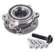 Wheel Hub Flange+Bearing+Bolts Kit For Audi A4